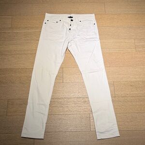 John Elliott Men's White Jeans